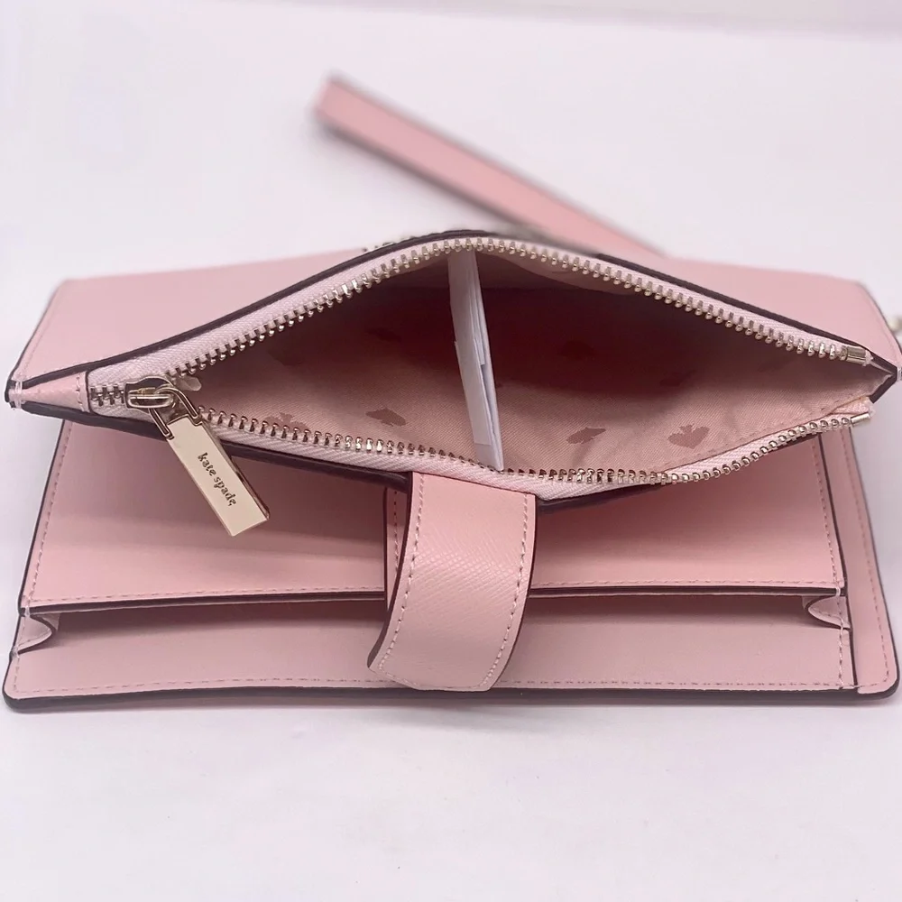 Kate Spade Staci Phone Wallet Wristlet Pink